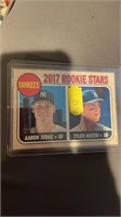2017 Rookie Stars Aaron Judge/Tyler Austin Yankees