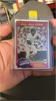 Reggie Jackson Topps Outfield Yankees A.L All Star