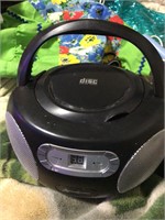 Small compact disc player am/fm tested