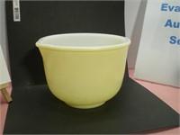 Yellow Glass Mixing Bowl, Great Summer Color