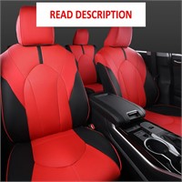 $260  Toyota Highlander Seat Cover  Black+Red