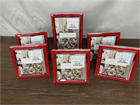 Lot of New Red Picture Frames
