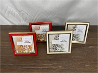 Lot of New Red & Cream Picture Frames