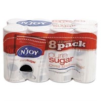 N'Joy Sugar, 8 Canisters/Pack (90698)
