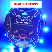 $17  Blue TOSY Flying Ring - 12 LEDs  Waterproof