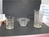 EAPG Glassware, Vases, Candy Dish