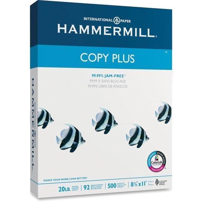 Hammermill 105007 Copy Plus Paper - White - 92