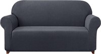 R7493  Subrtex Stretch Sofa Slipcover Large, Gray,