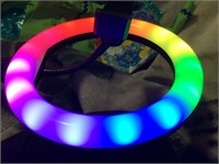 Stand with lighting ring multi color tested