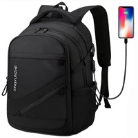 WF7746  Cshidworld 19" Anti Theft Laptop Backpack