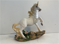 Unicorn Resin Figure 9.5in Tall