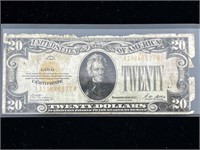 1928 Gold $20 Note in Holder