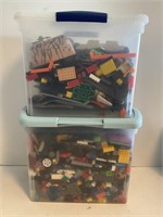 LEGOs (2) Large Sterilite Containers Full