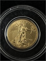 1/10 Ozt Fine Gold 2020 US Gold $5 Coin