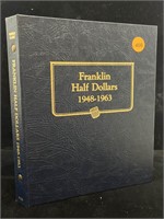 Complete Franklin Silver Half Dollar Book - 36