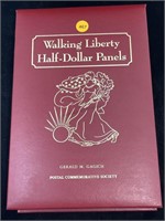 22 Walking Liberty Silver Half Dollars in Pages