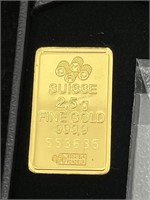 2.5g .999 Fine Gold - Suisse - From Gold to go