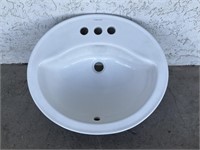 Sterling Bathroom Sink 20.5x17.5in White