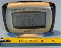 Ultronic Touch screen alarm clock new