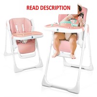 $93  Babilous 4 in 1 Baby High Chair - Pink