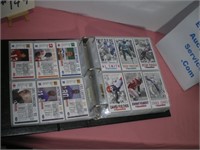 NFL Gameday Sports Trading Cards in Binder
