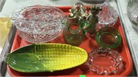 Glassware tray lot