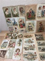 Large Lot Antique Victorian 1800s Advertising