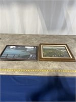 Madison framed photo and Ryder Cup 18th green