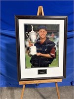 Payne Stewart framed golf photo