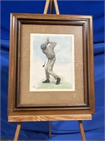 A.B. Frost golf print and novelty golf related