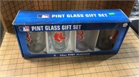 Boston Red Sox Glass gift set