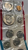 1977 mint uncirculated coins set Ike dollars