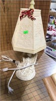 Angel lamp shade cracked on top