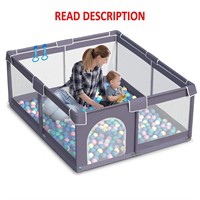 $54  Baby Playpen 71x71- Toddler Activity Center