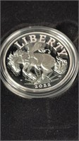 2022 AMERICAN LIBERTY SILVER MEDAL PROOF