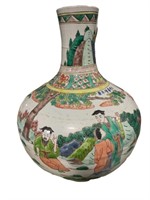 Medium Bottle with Asian Imagery