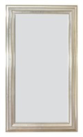 Leaner Mirror with Metal Accent Gold