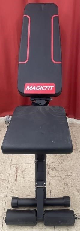 Magicfit foldable, adjustable exercise and