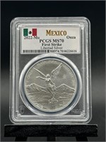 2023-Mo Mexico Onza Silver Libertad .999 Silver 1o