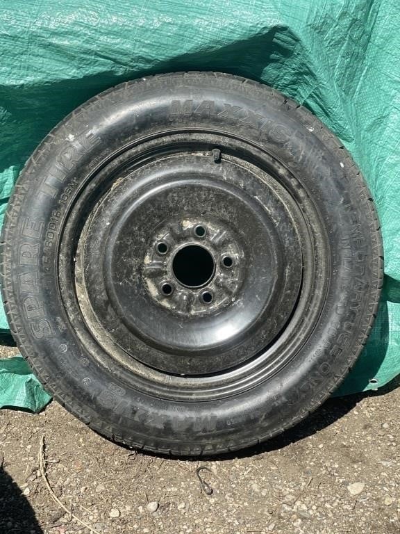 Maxxis Temporary Spare Tire. T145/80D16 105M.