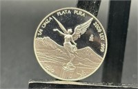 2009 Libertad Fractional Coin 1/4 oz Silver Proof