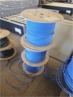 3 partial Rolls of Cat 6 Wire