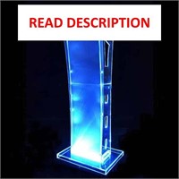 White-Light Acrylic Pulpit Podium for Church Use