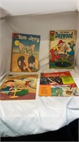 Lot of 4 old comicbooks