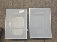 2 speaker covers/frames