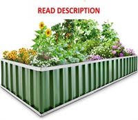 $90  KING BIRD Garden Bed 101x 36x 12 - Green