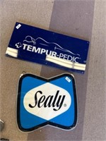 2 signs Tempur-pedic mattress, Sealy