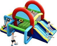 *8 in 1 Inflatable Bouncy House w Ball Pit