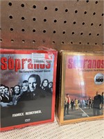 Dvd- sopranos, complete seasons, two and three