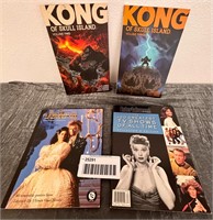 Lot of 4 Misc Publications Kong & Labyrinth Poster
